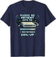 Please Be Patient with Me I Remember Dial Up Retro Tech T-Shirt - T-Shirt | Navy
