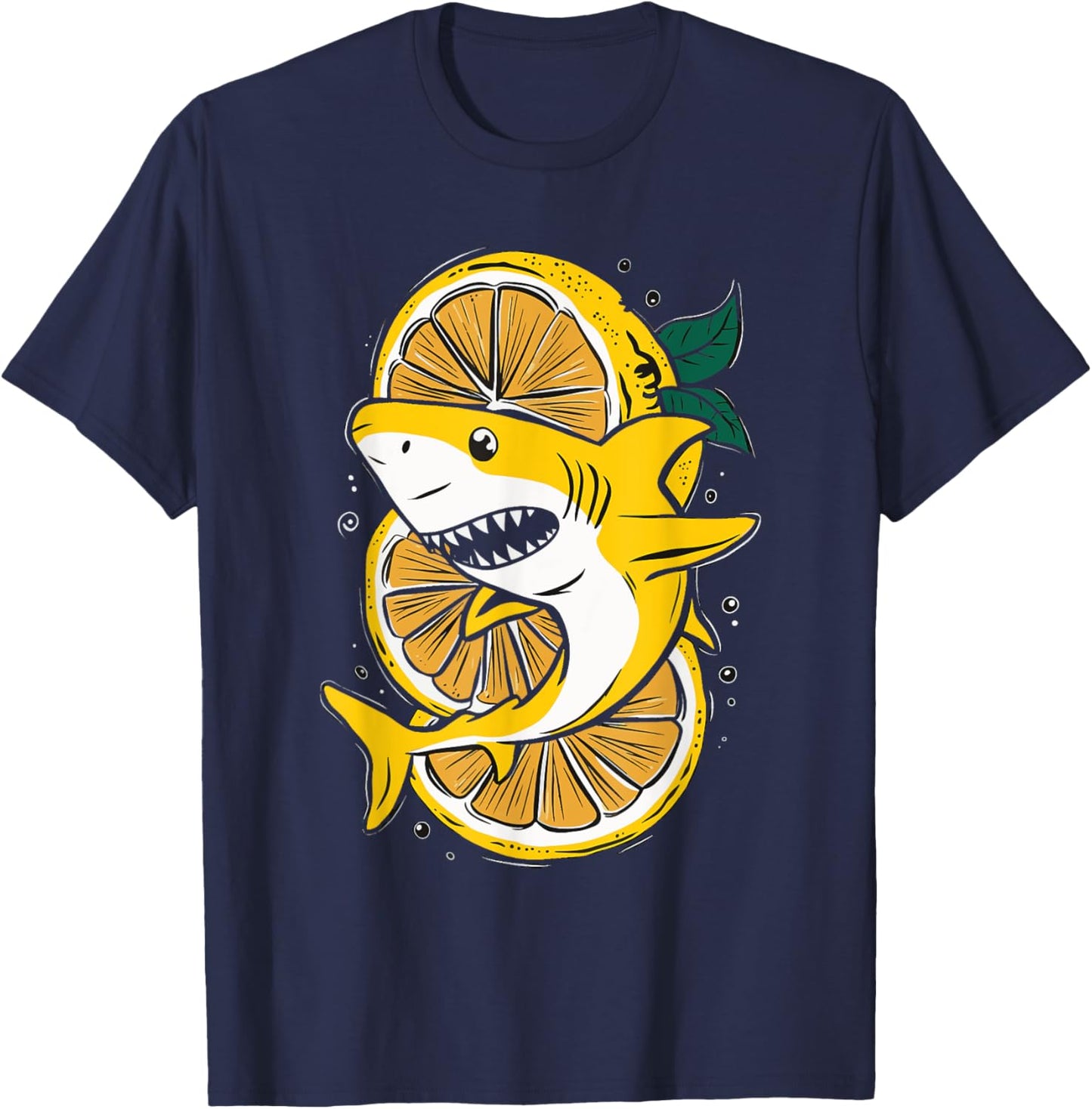 Lemon Shark T-Shirt - T-Shirt | Navy