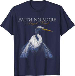 Official Faith No More Angel Dust Alternative Metal Album T-Shirt - T-Shirt | Navy