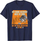 My Bank Account Be Dire My Rock Collection Is Fire Raccoon T-Shirt - T-Shirt | Navy