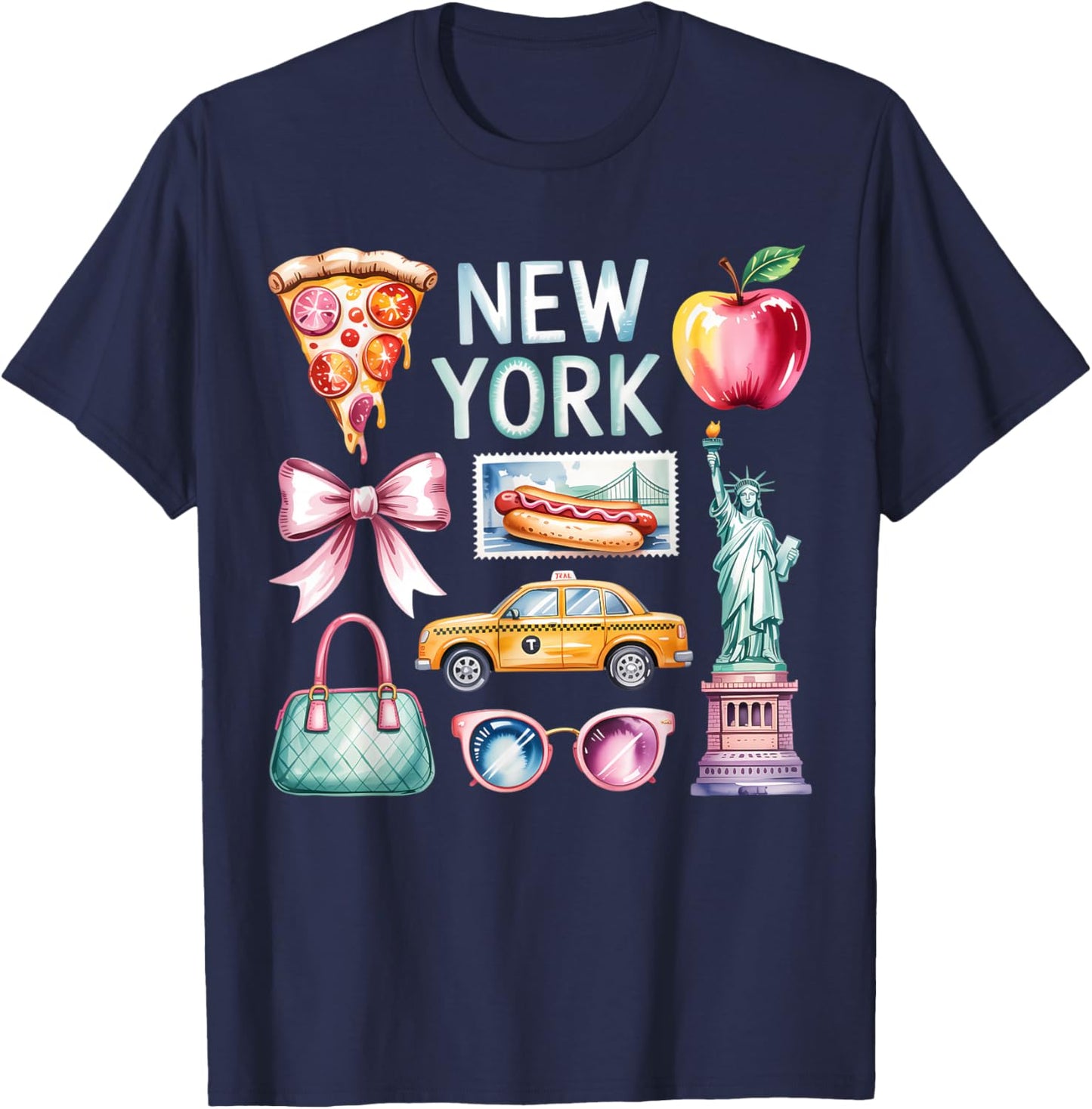 New York Trip - Girls Trip T-Shirt - T-Shirt | Navy