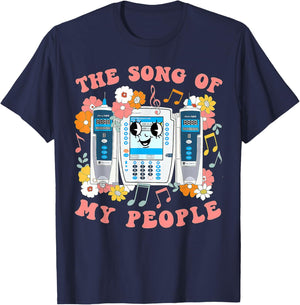 4th Of July Nurse, The Song Of My People, Beeping IV Pump T-Shirt - T-Shirt | Navy