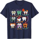 Halloween Dental Boo Crew Dentist Costume Teeth Women Men T-Shirt - T-Shirt | Navy