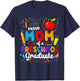 Mom of A Preschool Graduate Mom Pre-K Graduation Mother T-Shirt - T-Shirt | Navy