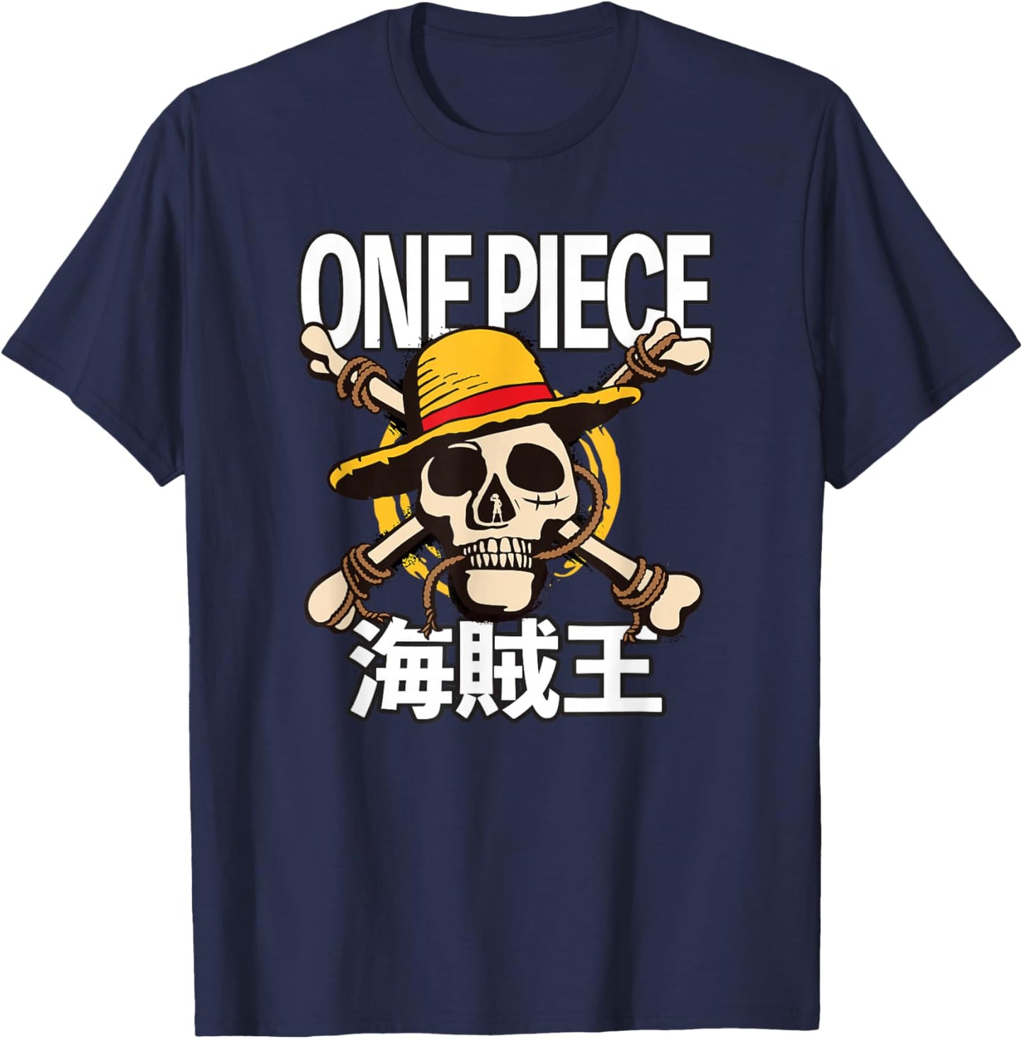 One Piece Jolly Roger T-Shirt - T-Shirt | Navy