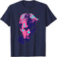 TV Times Portrait Of Musician Sting Pop Art Stylised T-Shirt - T-Shirt | Navy