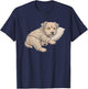 Funny Sleepy Soft Coated Wheaten Terrier Pajama Adults Kids T-Shirt - T-Shirt | Navy