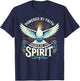 Holy Spirit I Love Jesus Christ Catholic Christian Faith T-Shirt - T-Shirt | Navy