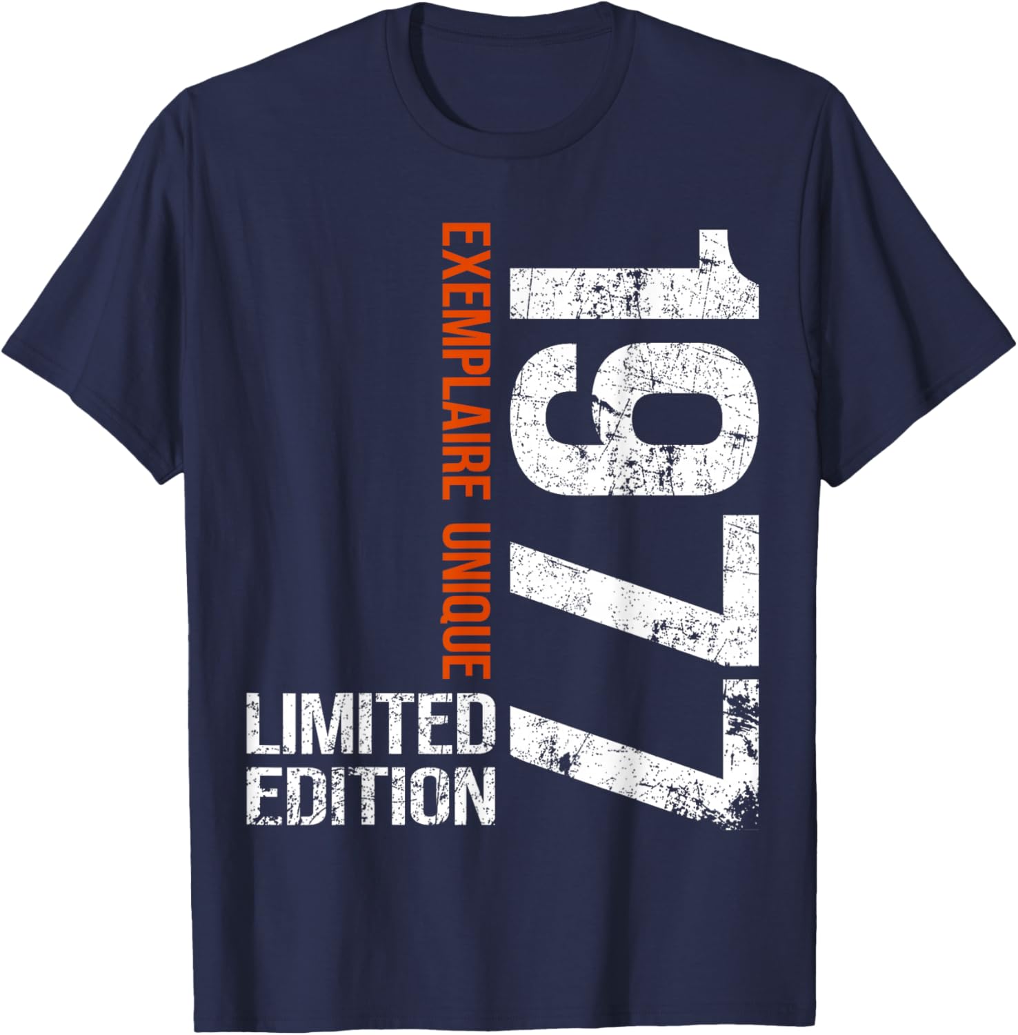 48th Anniversary 1977 Vintage 48 Years Old Men Vintage 1977 T-Shirt - T-Shirt | Navy