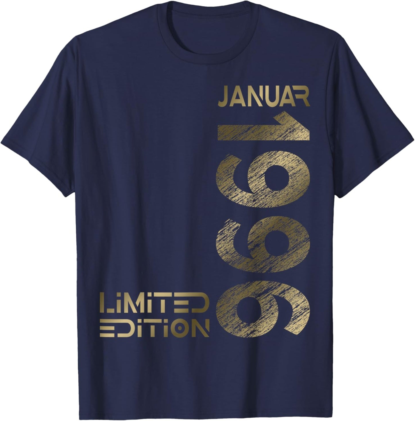 January 1996 Man Woman 30th Birthday Limited Edition T-Shirt - T-Shirt | Navy