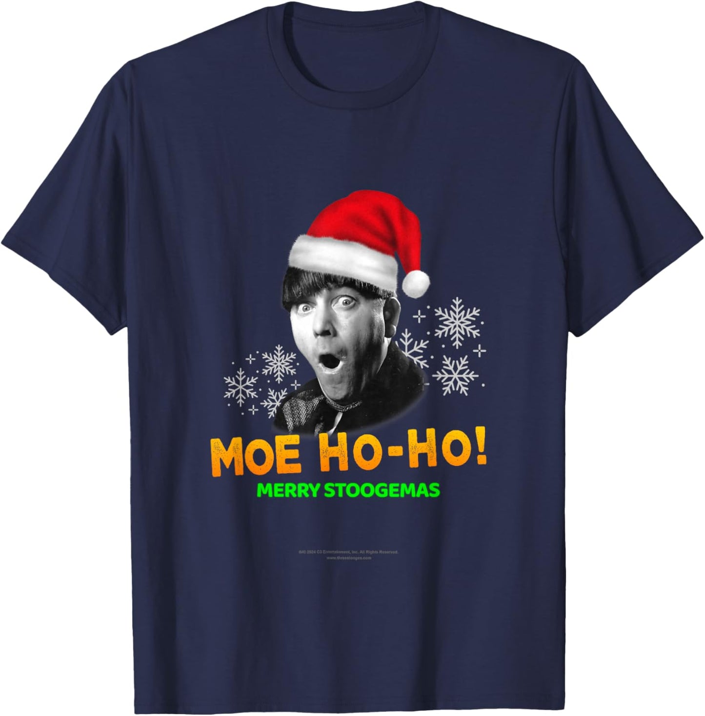 Moe-Ho-Ho T-Shirt - T-Shirt | Navy