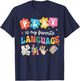 Retro Play Is My Favorite Language SLP Speech Therapy SLPA T-Shirt - T-Shirt | Navy