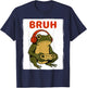 Japanese Gamer Frog Art Men Women Boys Funny Vintage Gaming T-Shirt - T-Shirt | Navy