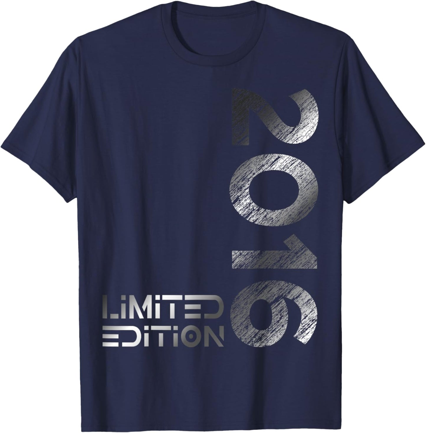 Limited Edition 2016 Boy Girl 10th Birthday 10 T-Shirt - T-Shirt | Navy