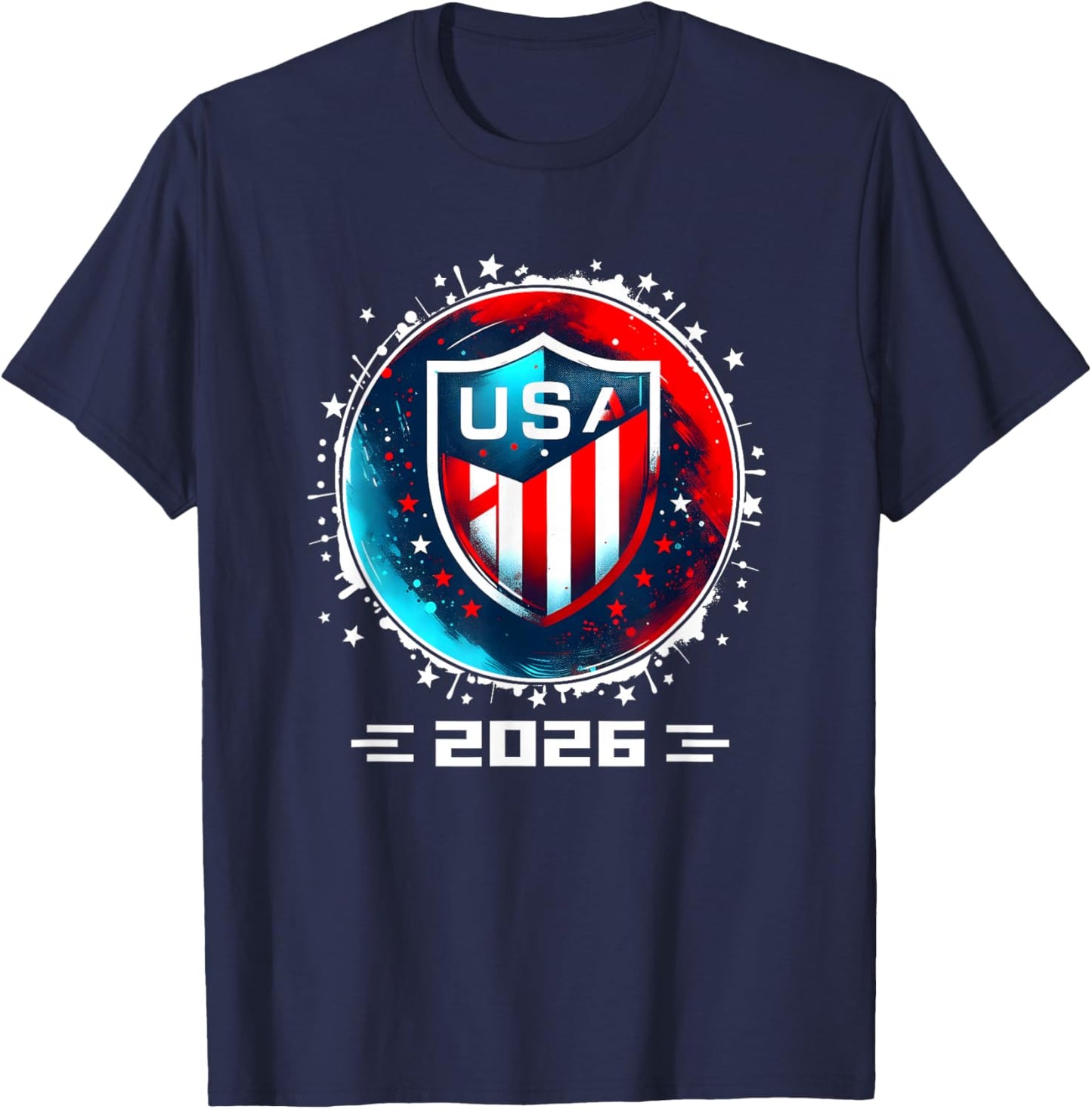 USA 2026 Go United States Sport USA Team 2026 USA T-Shirt - T-Shirt | Navy