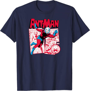 Ant Man - Retro T-Shirt - T-Shirt | Navy