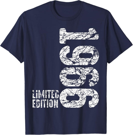 60th Birthday Man Woman 60 Years 1966 Decorative Gift Funny T-Shirt - T-Shirt | Navy
