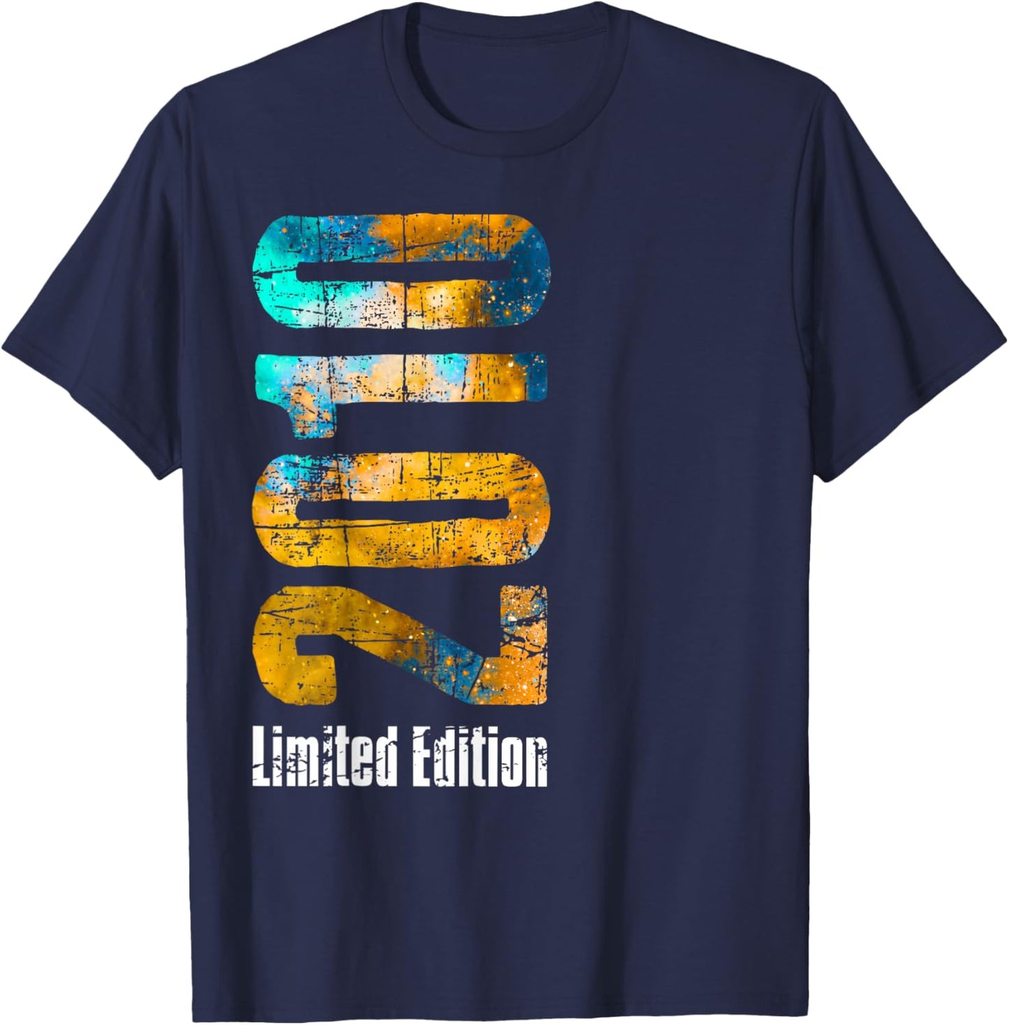 16 Years Boy Girl Birthday 16 Years Limited Edition 2010 T-Shirt - T-Shirt | Navy