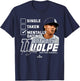 Mentally Dating Anthony Volpe New York MLBPA T-Shirt - T-Shirt | Navy