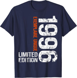 29th Anniversary 1996 Vintage 29 Years Men Vintage 1996 T-Shirt - T-Shirt | Navy