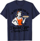 I'm Just Here for The Deviled Eggs Family Drama Deviled Egg T-Shirt - T-Shirt | Navy