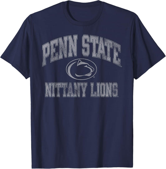 Penn State Nittany Lions Vintage Worn Navy T-Shirt - T-Shirt | Navy