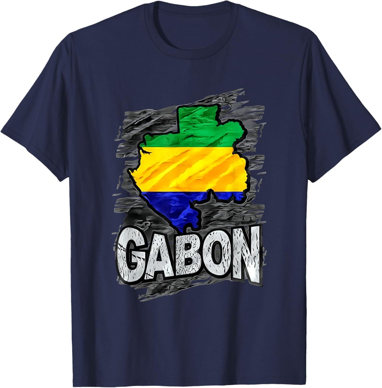 Gabon T-Shirt - T-Shirt | Navy