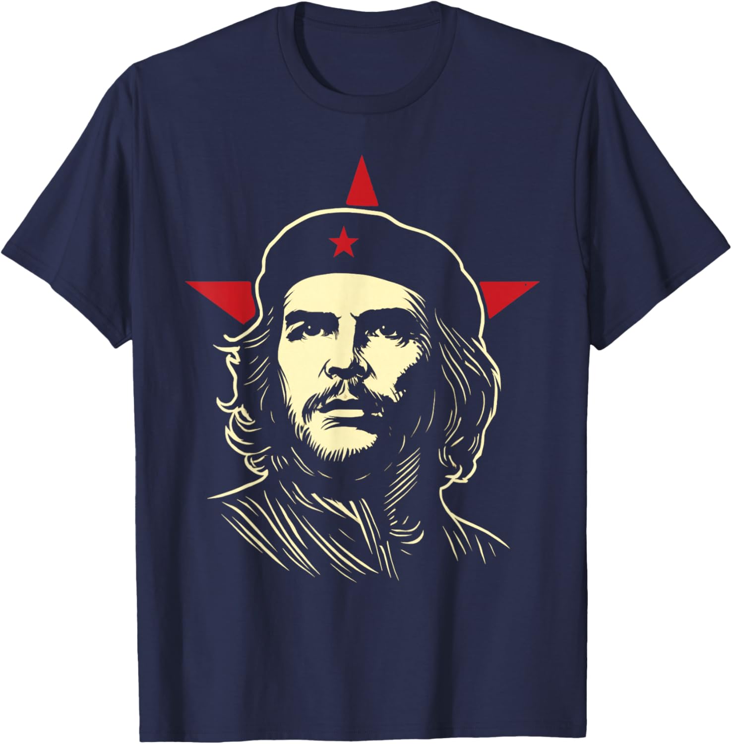 Che Guevara Shirt Stern Kuba Revolution Rebel Kubanisch T-Shirt - T-Shirt | Navy