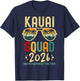 Kauai Family Vacation 2026 Hawaii Beach Group Matching T-Shirt - T-Shirt | Navy