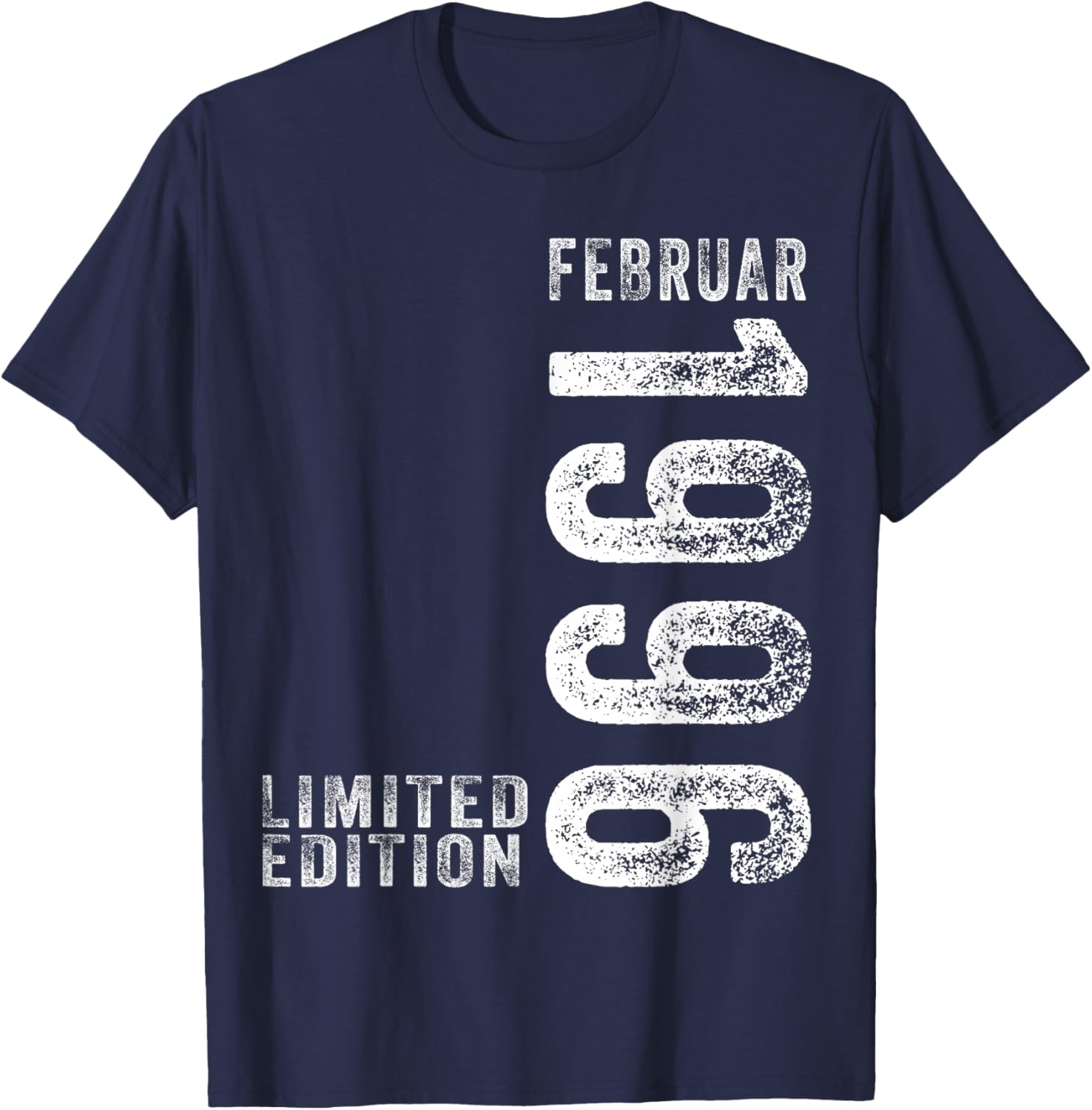 February 1996 Man Woman 30th Birthday Limited Edition T-Shirt - T-Shirt | Navy