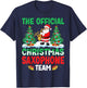Christmas Saxophone Team Santa Saxophone Player Xmas T-Shirt - T-Shirt | Navy