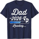 Papa 2026 Loading New Father Est 2026 First Time Daddy T-Shirt - T-Shirt | Navy