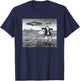 Funny Cow Selfie With Alien T-Shirt - T-Shirt | Navy