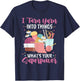 I Turn Yarn Into Things What's Your Superpower Crochet T-Shirt - T-Shirt | Navy
