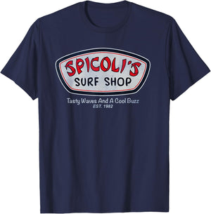 Summer surf Shop Retro 90s T-Shirt - T-Shirt | Navy