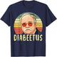 Funny Diabetic Diabetes Type 1 2 Awareness Pancreas Humor T-Shirt - T-Shirt | Navy