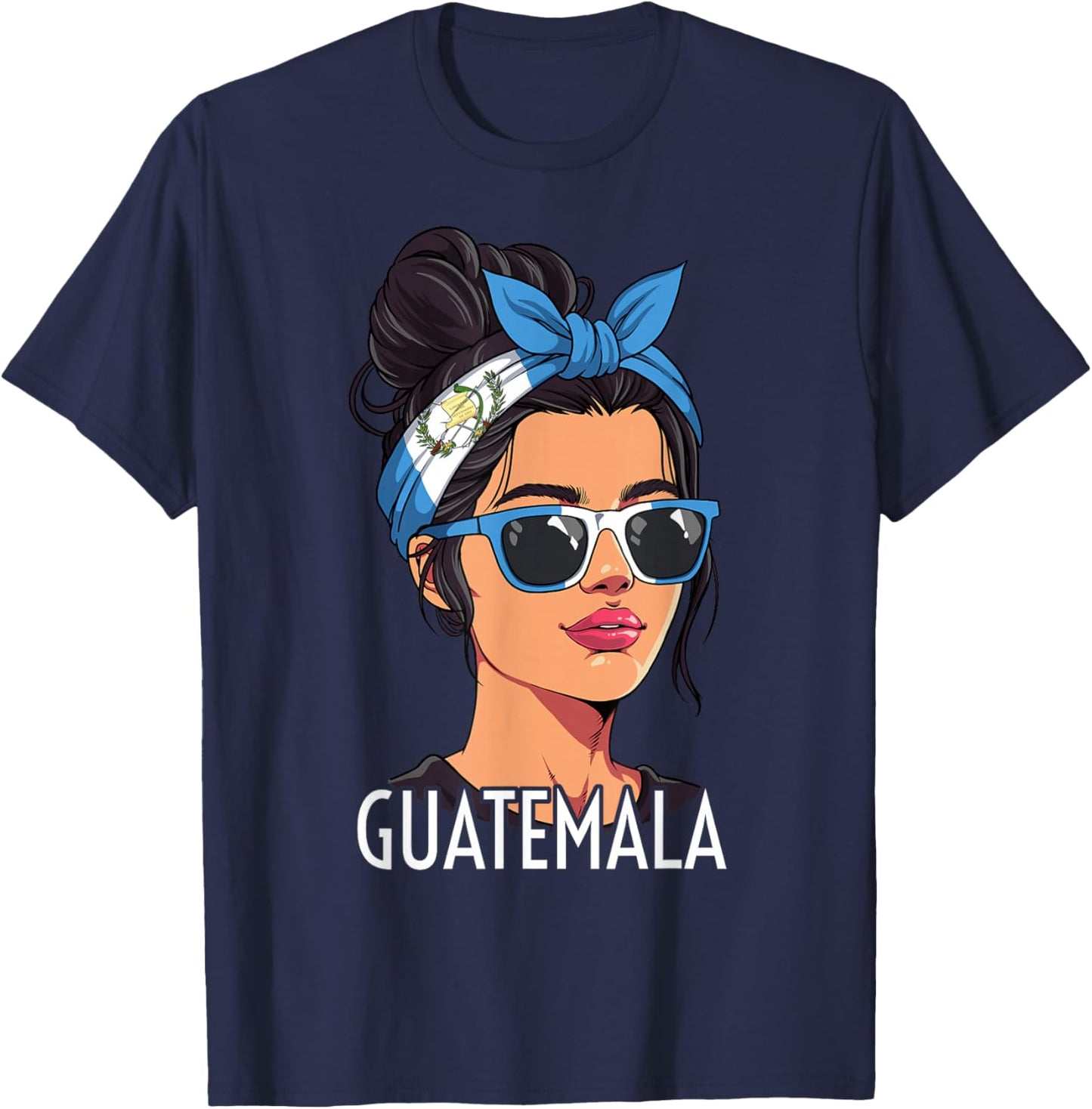 Guatemalan Girl Guatemala T-Shirt - T-Shirt | Navy