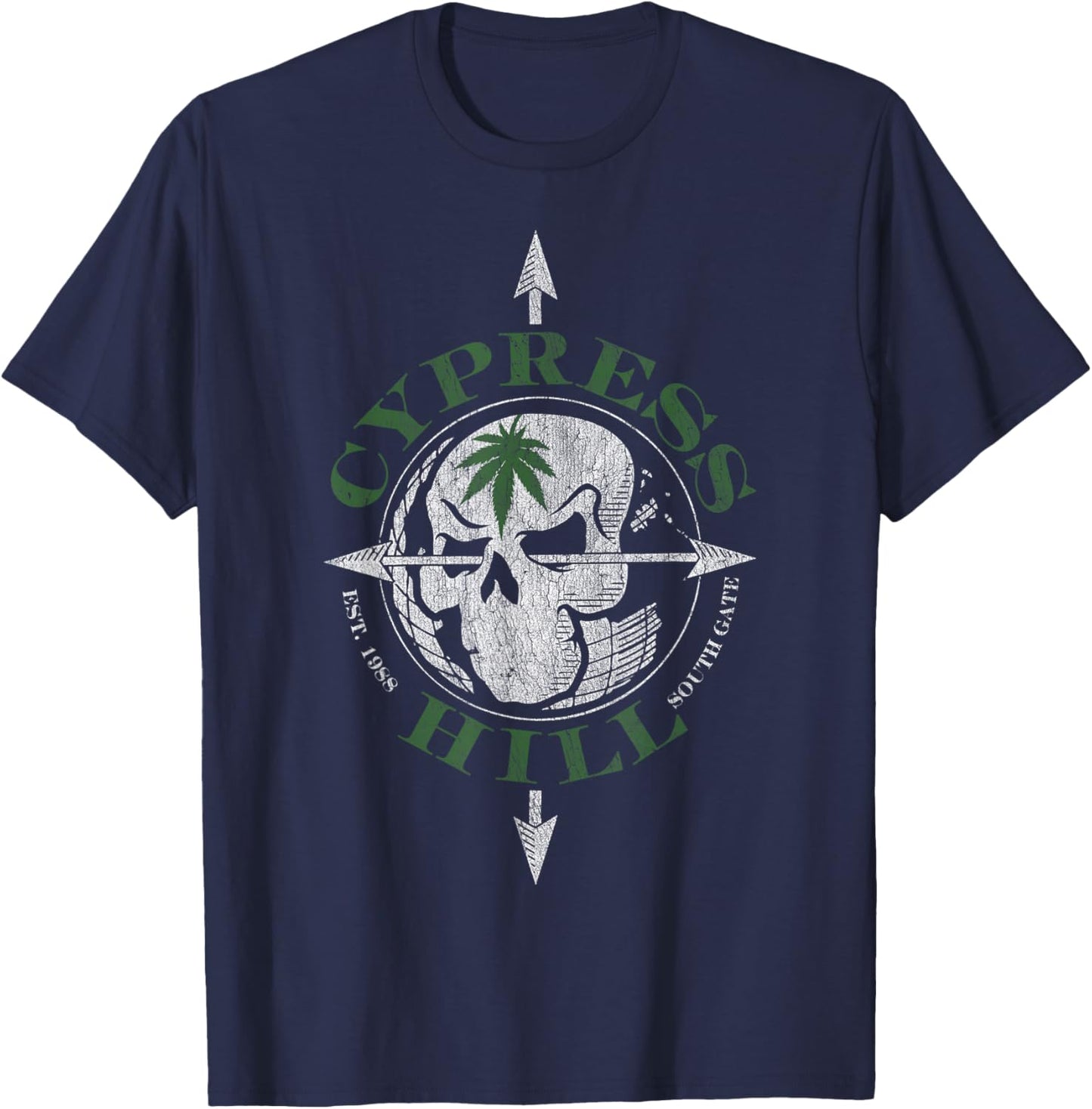 Cypress Hill Chronologie T-Shirt - T-Shirt | Navy