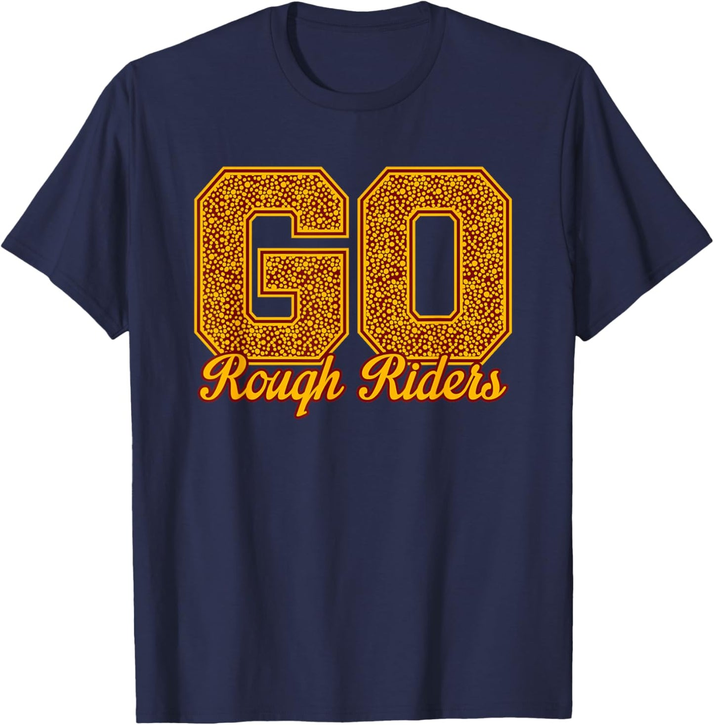 Roosevelt Rough Riders GO! School Pride T-Shirt - T-Shirt | Navy