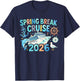 Spring Break Cruise 2026 Family Trip Vacation Matching T-Shirt - T-Shirt | Navy