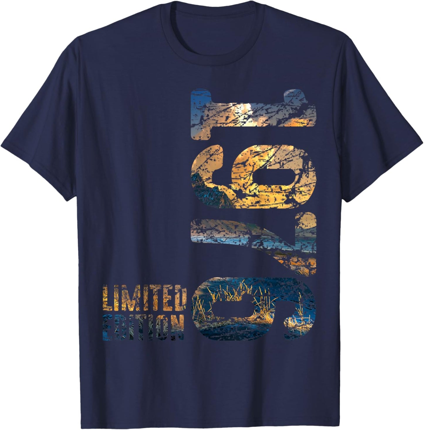 50th Birthday Man Woman 50 Years 1976 Decorative Gift Funny T-Shirt - T-Shirt | Navy