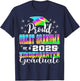 Proud Great Grandma of Kindergarten Graduate 2025 Graduation T-Shirt - T-Shirt | Navy