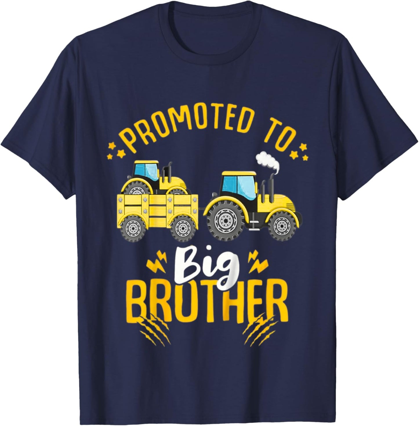 Kids Promoted to Big Brother 2027 T-Shirt - T-Shirt | Navy
