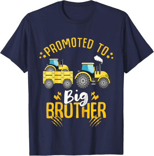 Kids Promoted to Big Brother 2027 T-Shirt - T-Shirt | Navy
