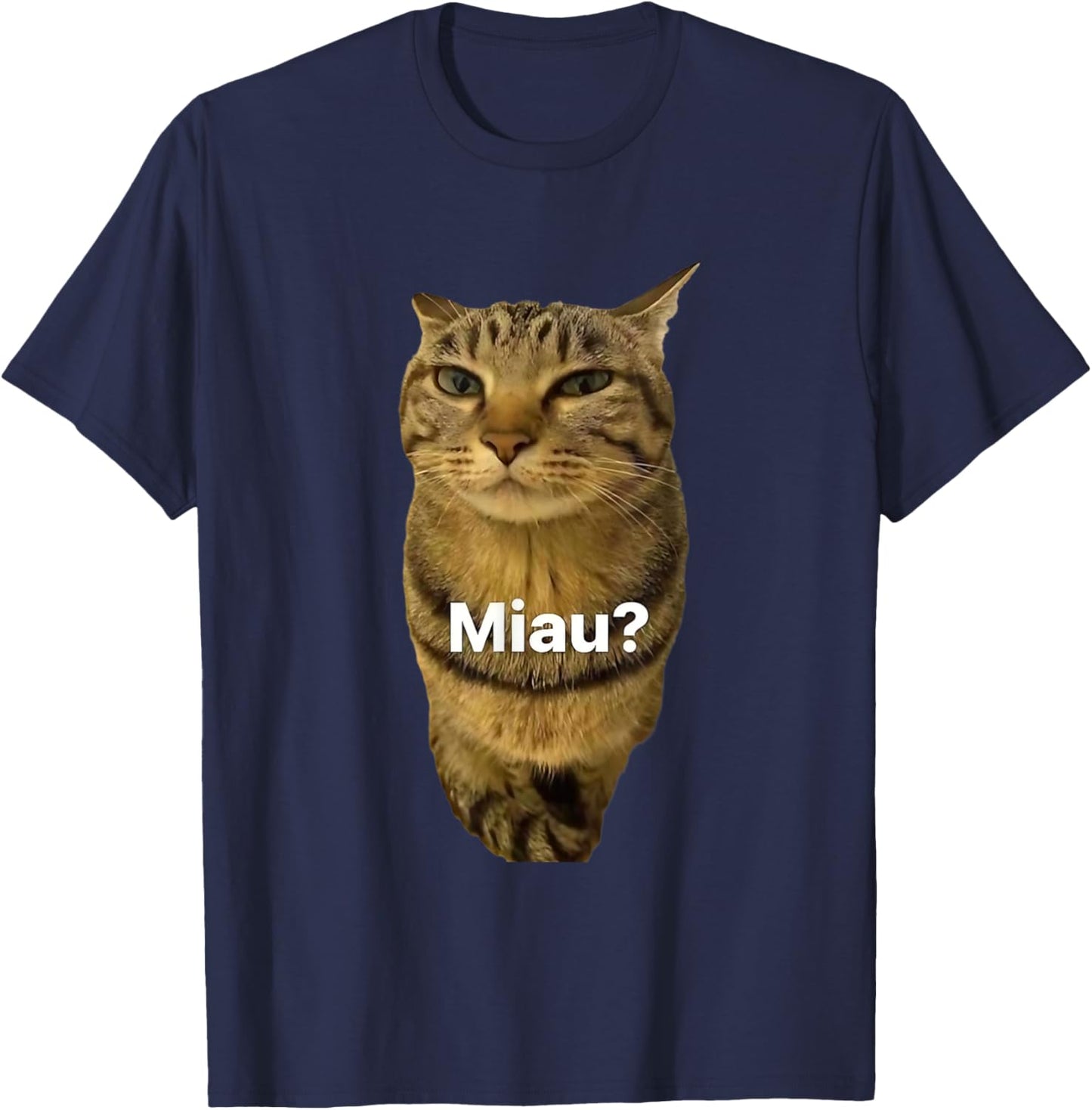 Funny silly cat meme Women Kids T-Shirt - T-Shirt | Navy
