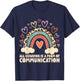 All Behavior Is A Form Of Communication T-Shirt - T-Shirt | Navy