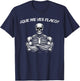 Calacas Chidas Gym | Mexican Sayings Funny Sarcasm Slang T-Shirt - T-Shirt | Navy