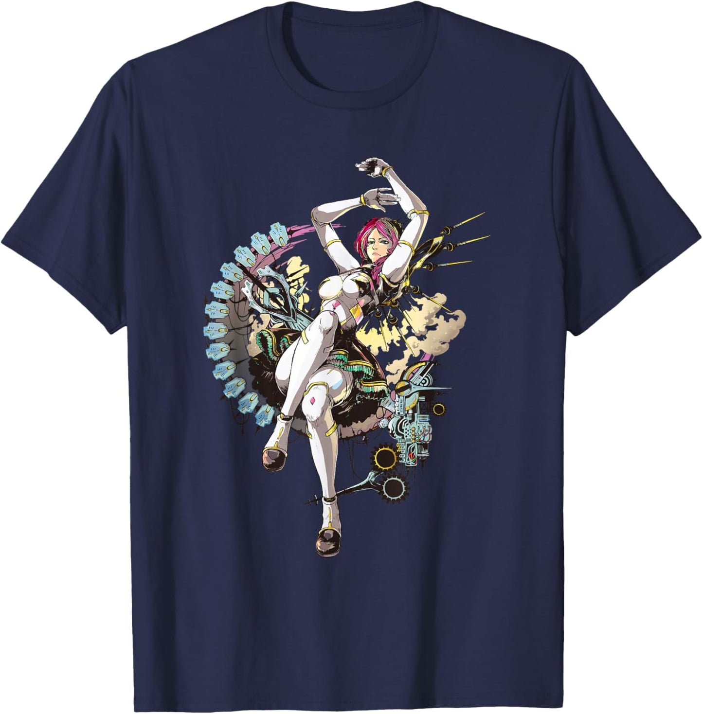 Tekken7 Alisa 002 T-Shirt - T-Shirt | Navy