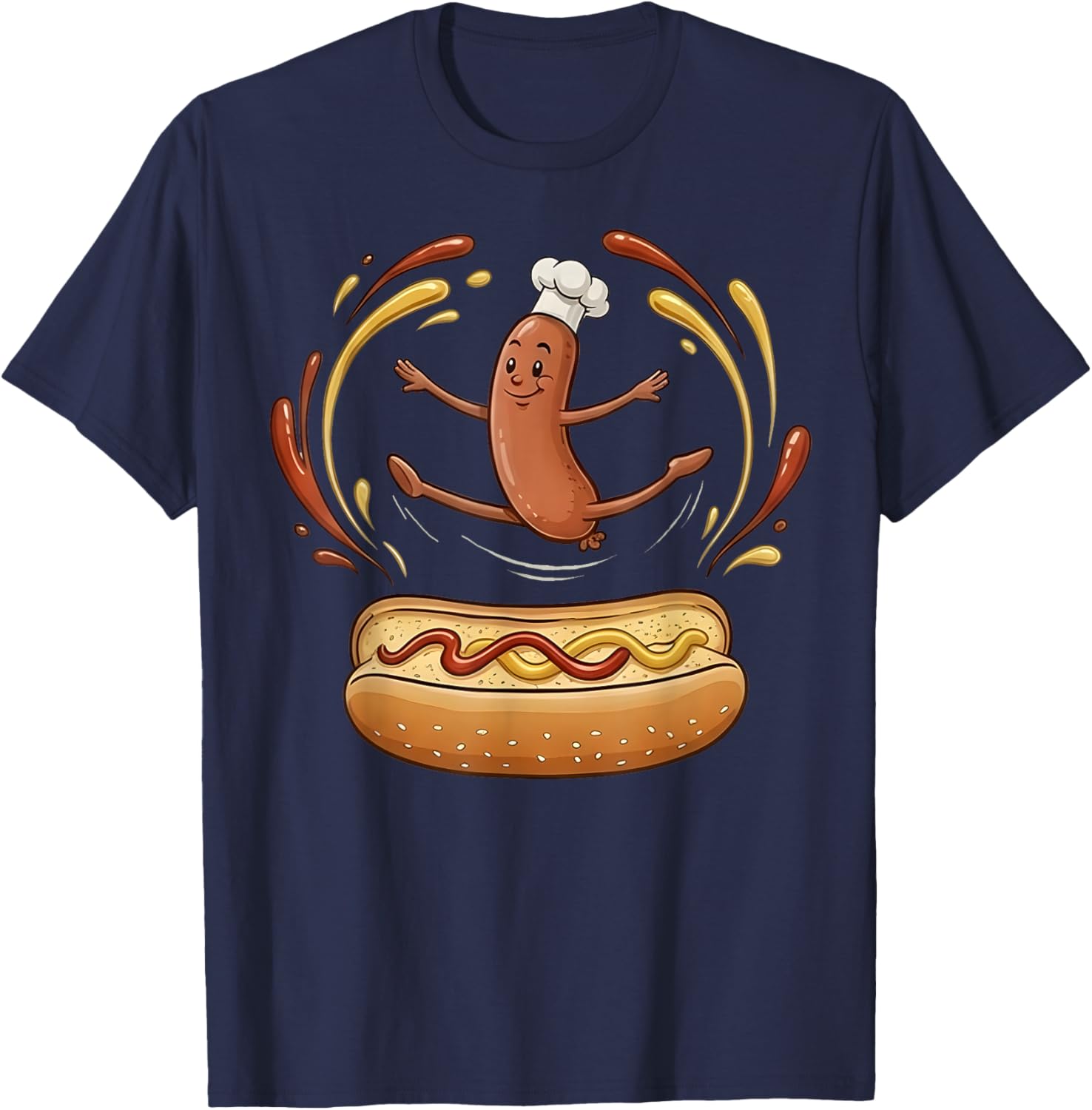 Cookout Outfit T-Shirt - T-Shirt | Navy