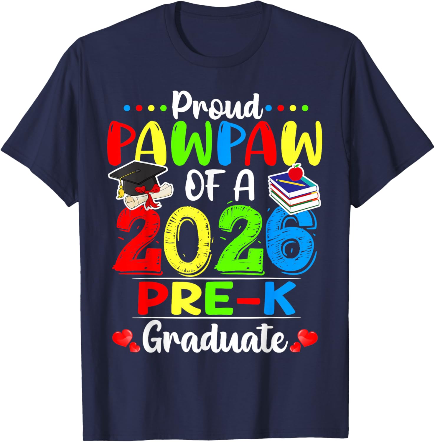 Graduation T-Shirt - T-Shirt | Navy